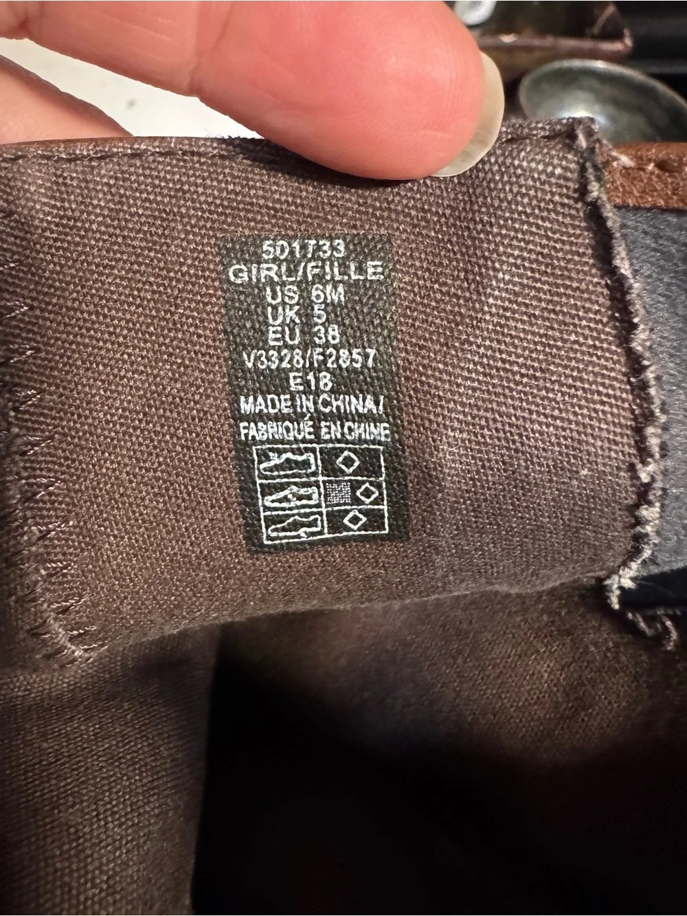 Lands End rich brown